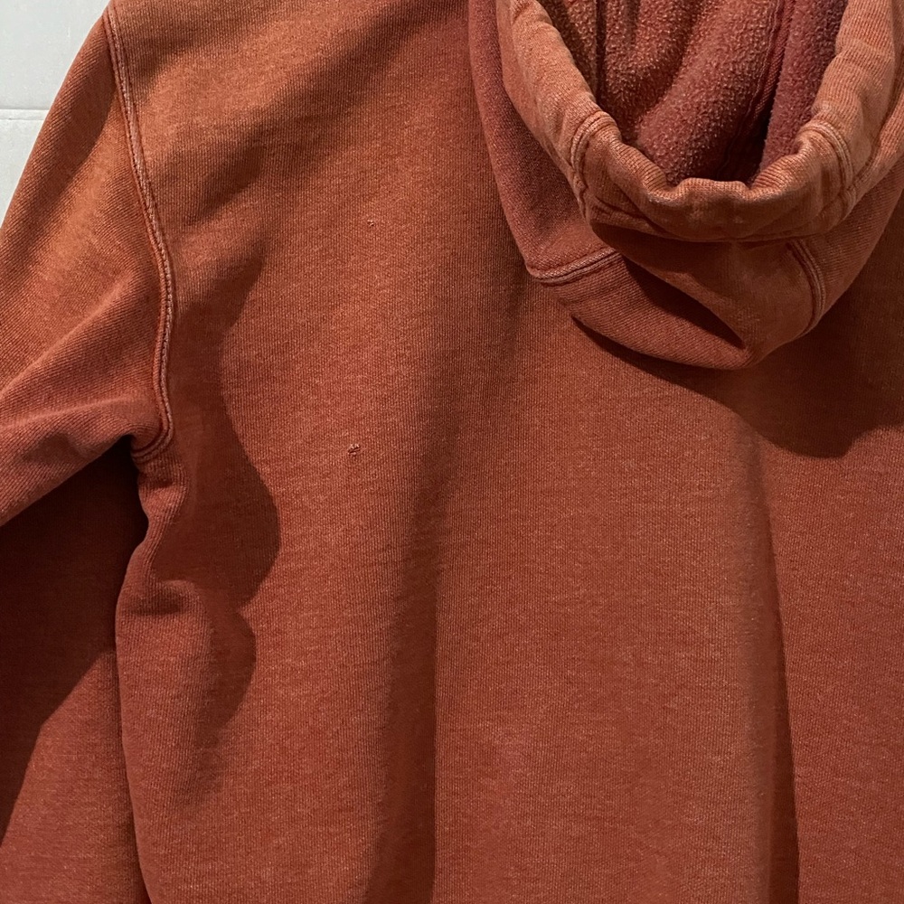 Carhartt Rusty Orange Hoodie Sweater - Picture 6 of 8